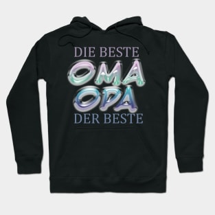 Best Oma, best Opa in German Hoodie